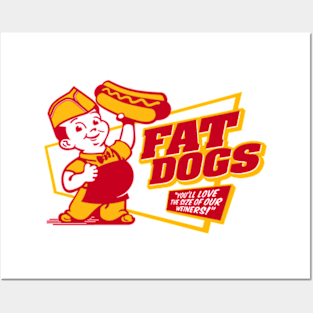 FAT DOGS FRANKFURTERS Posters and Art